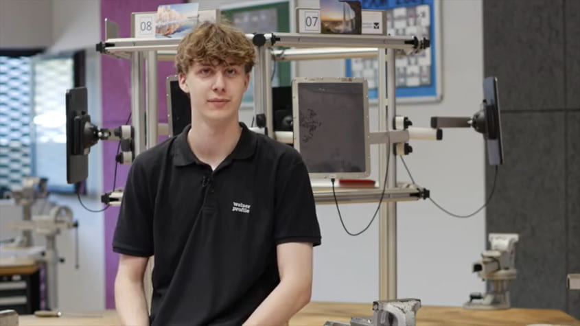Berufsinfo-Video - AMS Video: Metallberufe - Maschinenbautechniker*in